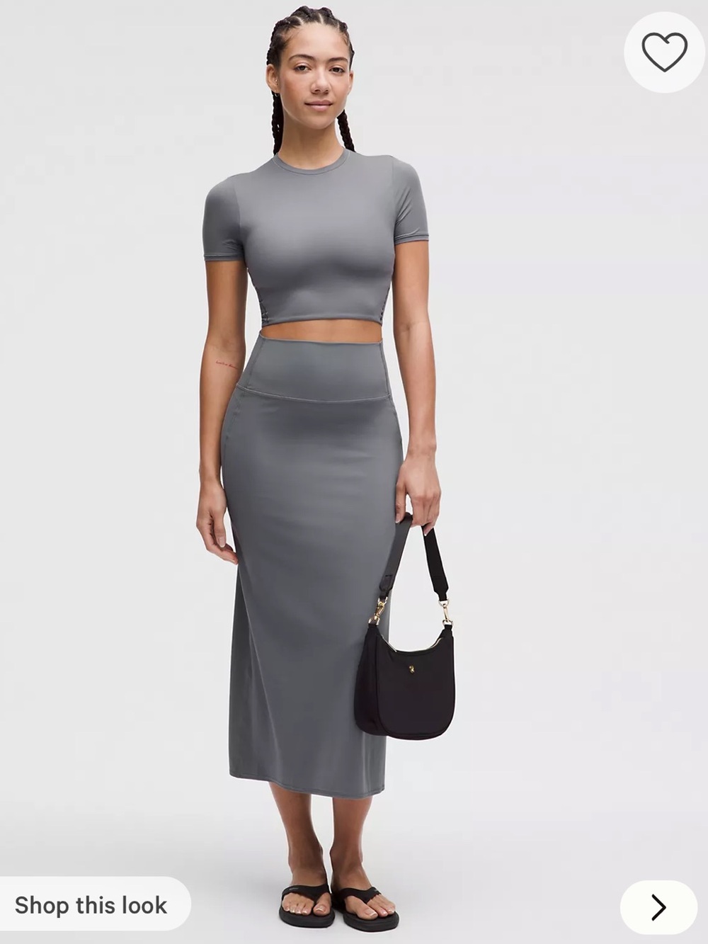 Lululemon Nulu Slim-Fit High-Rise Maxi Skirt